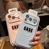 Funda Magnética de Silicona Líquida con Patrón de Olas para Apple 18Promax Funda Protectora de Gama Alta para Iphone16 14