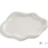 Exportação Transfronteiriça Ins Bandeja Simples para Armazenamento de Joias Criativa Branca Prata S Placa Ornaments Decorativos Bandeja de Joias Galvanizada