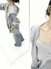 Sudadera para Mujer de Shandong Jimo 2026 Nueva de Principios de Primavera Oversize de Algodón con Capucha Ajustada Estilo Relajado