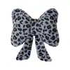 Producto Nuevo de Invierno Almohada Cervical para Reposacabezas de Coche Cojín para Asiento de Coche Transfronterizo Estampado de Leopardo Decoración de Coche Soporte Lumbar