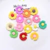 Resina Serie de Flores de Colores Colgante para Bolso DIY Pasador Llavero Funda para Teléfono Móvil Flor para Agujero de Zapato Accesorios de Decoración
