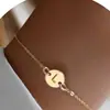 Pulsera de Letra Inicial 26 de Nuevo Estilo Transfronteriza de Amazon 2025, Joyería de Moda para el Trabajo Regalo