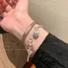 Conjunto de Pulseiras Sino Estilo Antigo Chinês Tendência Nacional para Mulheres, Pulseira Leve de Nicho Luxuoso com Acessórios de Franja