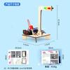 Experimento Científico Semáforo Madera DIY Tecnología Pequeña Producción Estudiantes de Preescolar Set de Juguetes Hechos a Mano