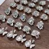 Nuevo 5A Acabado Pila Mariposa Diamante Manicura Lujo Accesible Aleación Ovalada Azúcar de Roca Perla Pila Decoración de Uñas con Diamante Venta al por Mayor