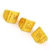Anel Masculino Dourado Imitando Areia Espessado para Trazer Riqueza e Fortuna para Anel de Homens Idosos Joias E-Commerce Transmissão Ao Vivo Fornecimento Atacado