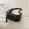 Ruien 2026 Otoño Nuevo Nicho Alto Estilo Bolso Plegado Tipo Empanada Gran Capacidad Bolso Cruzado de Hombro Único Bolso para Viajes Diarios de Mujer