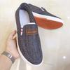 Sapatos Masculinos Novos 2024, Sapatos de Pano de Pequim Antiga, Slip-Ons, Sapatos Casuais de Lona Masculinos, Tênis Respiráveis