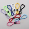 Lanyard Tejido de Colores Ajustable para Dedo Correa para Bolígrafo/Estuche Simple Unisex Lanyard para Llaves