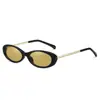 2026 Nuevas Gafas de Sol Ovaladas de Moda Estilo Transfronterizo Similares a Chanel, Personalidad Europea y Americana Sencillas Versátiles Gafas de Sol Más Vendidas