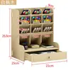 Estantería de escritorio sencilla y moderna para dormitorio de estudiantes, pequeña, para niños, para oficina y escritorio