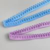 Suministros del Fabricante Cinturón Elástico de Punto de Arroz de Nailon Suave Blanco de 1.0cm Ropa Íntima