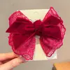 Pinzas para el Cabello de Niña Año Nuevo Princesa Fugitiva Pinza con Lazo de Cinta Pinza para Bebé Niña Accesorios para el Cabello para Niñas