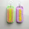 Cepillo Arcoíris Ligero, Colgable, Cepillo para Lavar Ropa, Cepillo para Zapatos de Cerda Dura de Nylon, Cepillo Limpiador para Eliminar Manchas del Baño, Se Puede Añadir Logo 808