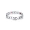 Europa y Estados Unidos ventas calientes moda personalidad entre oro imán titanio germanio acero inoxidable pulsera regalo pareja pulsera acero titanio