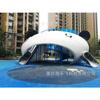 Instalações de Diversão Não Padronizadas Sem Propulsão, Equipamento em Forma de Panda para Parque de Diversões, Escorregador de Aço Inoxidável, Tipo Combinado de Escorregador
