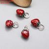 Accesorios de plata esterlina 99 pies plata gota pegamento flor pequeña calabaza de la suerte accesorios codo retro hacer viejo 3D plata dura material DIY