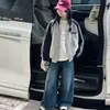 Ropa exterior de primavera y otoño para niñas, nueva chaqueta de béisbol estilo coreano para niños 2026, estilo casual, cuello alto, chaqueta abierta para niños mayores