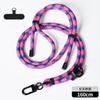 Cordón para teléfono móvil transfronterizo cruzado ajustable para colgar del cuello 8 mm cuerda antipérdida cadena para teléfono móvil junta bandolera venta al por mayor de fábrica