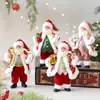 Comércio Exterior Novo Tecido Papai Noel Brinquedo Pingente DIY Decoração de Natal Interna Árvore de Natal Velho Homem Pingente