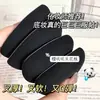 Esponja Cushion com Pó Abacaxi Preto, Ultra Macia, Dupla Utilização para Aplicação Seca e Úmida, Não Absorve Muito Pó, Adequada para Base Líquida, Pó de Maquiagem, Esponja de Beleza Marshmallow