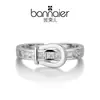 Anillo de Hebilla de Cinturón Seiko Full Diamante Tendencia en Tiktok para Mujer, Lujo Ligero, Anillo Abierto Sofisticado de Nicho Venta al por Mayor