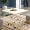 Mesa Plegable para Puestos, Mesa de Comedor, Mesa de Comedor Portátil para Dormitorios, Mesa Pequeña para 4 Personas, Adecuada para Espacios Pequeños