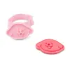 Molde para Galletas de Cachorro con Dibujo de Línea y Patrón de Dibujos Animados 3D para Mantequilla DIY Herramienta Realista para Galletas