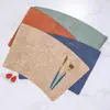 Manteles con Patrones Creativos, Forma de Abanico, Antideslizantes, Resistentes al Calor, Tapetes Aislantes para Mesa de Comedor, Manteles y Posavasos Antiescaldado de Alta Gama para el Hogar