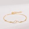 Pulsera de perlas naturales de agua dulce con viento Ins brilla con estrellas por todo el cielo diseño nicho sentido de empaque de alto nivel venta al por mayor