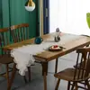 Mantel Navideño Impermeable y a Prueba de Aceite, Lujo Ligero, Tela Bordada de Poliéster de Alta Gama, Mantel y Mantel de Comedor con Encaje para Uso en Hotel y Hogar