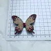 Popular Borboleta Tridimensional de Strass Novo Grampo de Cabelo Tiara de Cabelo Elástico de Cabelo Decoração de Sapato Acessório Brilhante Versátil Acessório de Roupa