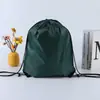 Mochilas Coloridas Prontas em Poliéster com Cordão Personalizadas para Eventos Esportivos de Maratona com Logotipo Imprimível Venda por Atacado