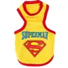 Chaleco para Mascota Batman Superman Ropa para Cachorro Teddy Primavera y Verano Ropa para Perro Pequeño Poodle Gato Ropa para Mascota