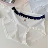 A305 # Bragas de cintura media para mujer con temática de osito, dulces y esponjosas, para niñas, nuevo modelo 2026, algodón puro, protección antibacteriana