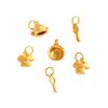 Larga duración no se desvanece Arena dorada de Vietnam Jinyi Yuyu comida para ser título dorado calabaza atrapasueños red a través de agujero accesorios DIY pulsera femenina