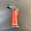 Isqueiro de Bico Longo de Fogo Direto, Lanterna de Solda de Alta Temperatura Inflável Criativa para Charuto, Pistola de Spray Isqueiro de Cigarro, Isqueiro a Gás à Prova de Vento