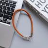 Pulsera para teléfono móvil cordón nuevo cuerda de piel PU cadena para sujetar en la mano colgante para teléfono móvil cadena para taza de agua cadena para teléfono móvil joya regalo
