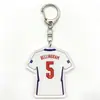 Llavero de Souvenir Deportivo para Aficionados al Fútbol de la Copa Mundial 2026 Colgante Plano Acrílico
