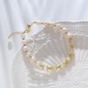 Pulseras de Perlas Naturales al Por Mayor para Niñas, Pulseras Pequeñas y Frescas con Hebilla Deslizante, Temperamento de Piedra Ojo de Gato, Pulseras Versátiles de Nicho