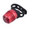 Lanterna traseira impermeável recarregável equipamento de equitação USB luz de advertência de bicicleta de montanha luz do capacete Lanterna traseira de bicicleta