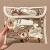 Pinza de Pato de Gama Alta Estilo Coreano para Niñas, Pinza para el Pelo de Flequillo Lateral Melard Otoño e Invierno, Lindo Pinza de Pelo de Felpa Accesorio para el Cabello