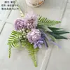 Qinghuan Xinzhuo Decoración para el Hogar Flores Artificiales Diseño Ramo de Boda Decoración de Pared Rosas Flores Artificiales Transfronterizas
