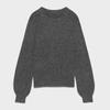 2024 suéter de punto para otoño e invierno para mujer, color sólido, ropa casual, estética retro, venta al por mayor de comercio exterior transfronterizo
