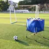 Eisenway armário de armazenamento de bola de basquete móvel portátil para treinador de basquete rack de bola para vôlei futebol cesta de carregamento para treinamento
