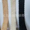 Suministro directo de fábrica cinturón tejido de cáñamo de 4 cm nuevo cinturón tejido de cáñamo decorativo para bricolaje accesorios de cinturón para ropa al por mayor