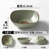 Tigela Pequena de Melamina Imitando Porcelana, Tigela de Arroz, Louça de Melamina, Tigela de Condimento Retro para Churrasco, Panela Quente, Restaurante, Tigela de Óleo, Tigela Tianshui de Formato Irregular