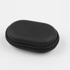 Bolsa oval de EVA para fone de ouvido, caixa de armazenamento para cabo de dados de fone de ouvido, à prova de choque, resistente à pressão, caixa de embalagem para fone de ouvido Bluetooth