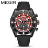 Reloj deportivo MEGIR multifunción para hombre, resistente al agua, luminoso, con cronógrafo, a la moda, para estudiantes, 2022