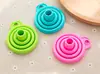 Mini Embudo Plegable de Silicona de Grado Alimenticio Portátil Suministros de Cocina para el Hogar Multifuncional Ecológico Suave